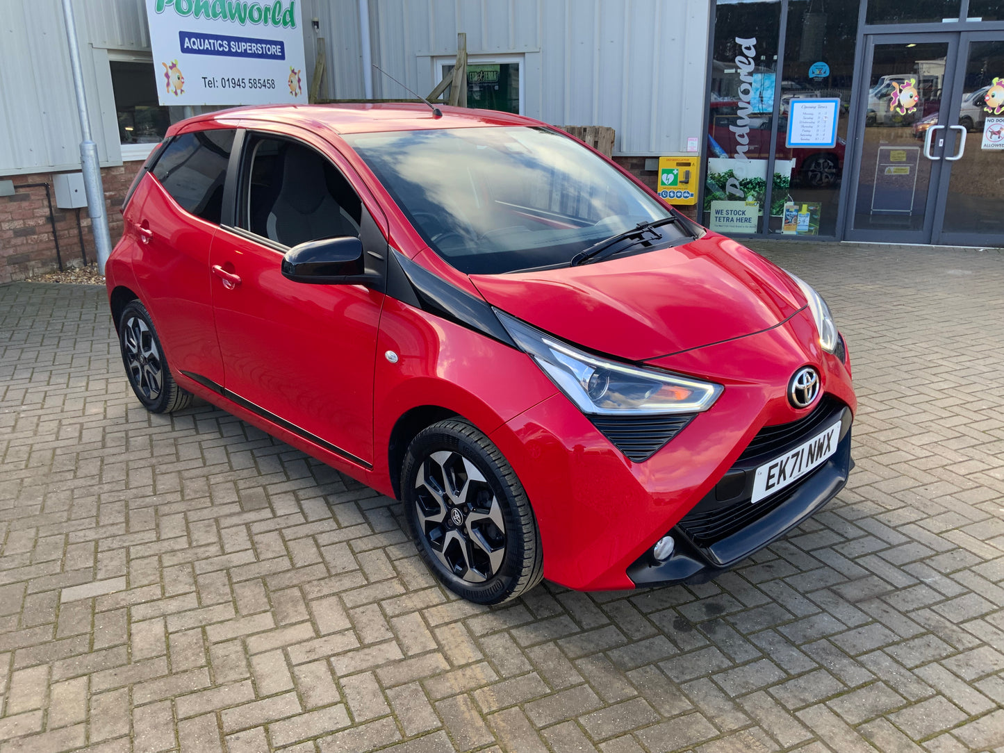 Toyota Aygo 5 door hatchback